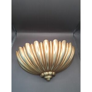 Vintage Syroco Hollywood Regency Style Wall Pocket Planter